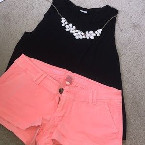 Neon Pink/ Salmon Colored Shorts!